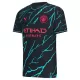 Günstige Manchester City Doku 11 Kindertrikot Ausweich 2023/24 Kurzarm