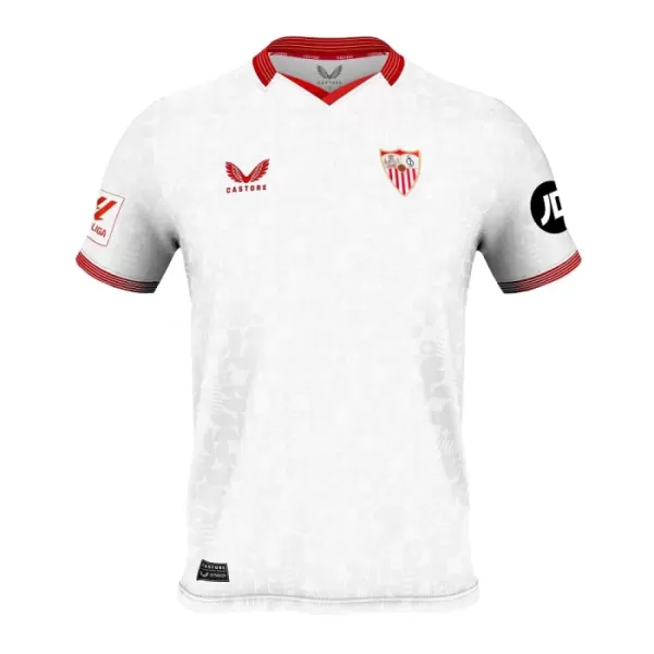 Günstige Sevilla FC Sergio Ramos 4 Herrentrikot Heim 2023/24 Kurzarm