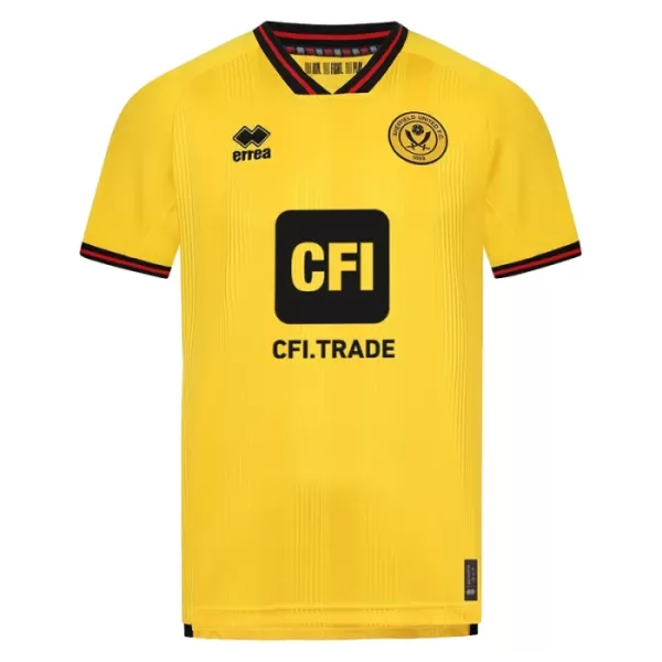 Günstige Sheffield United Herrentrikot Auswärts 2023/24 Kurzarm