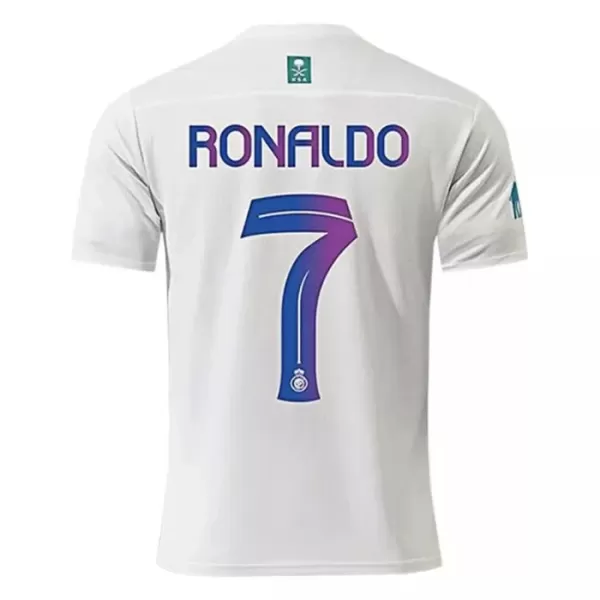 Günstige AL NASSR Ronaldo 7 Herrentrikot Ausweich 2023/24 Kurzarm