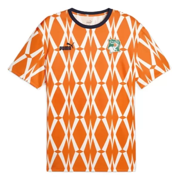 Günstige Elfenbeinküste Herrentrikot Heim 2023/24 Kurzarm