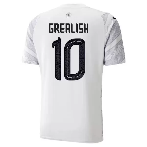 Günstige Manchester City Grealish 10 Year of the Dragon Herrentrikot 2024 Kurzarm