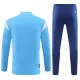 Olympique Marseille Kit Trainingspullover Kinder 2023/24 Viertelreißverschluss Blaue