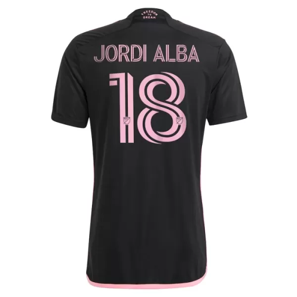Günstige Inter Miami CF Jordi Alba Ramos 18 Herrentrikot Auswärts 2024/25 Kurzarm