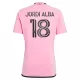 Günstige Inter Miami CF Jordi Alba Ramos 18 Herrentrikot Heim 2024/25 Kurzarm