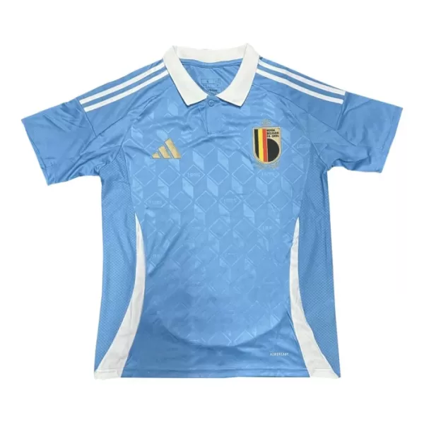 Günstige Belgien Herrentrikot Auswärts EURO 2024 Kurzarm