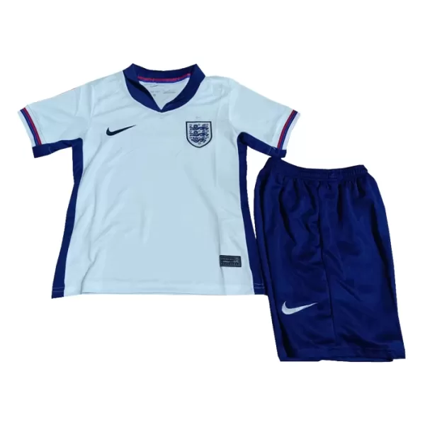 Günstige England Kindertrikot Heim EURO 2024 Kurzarm