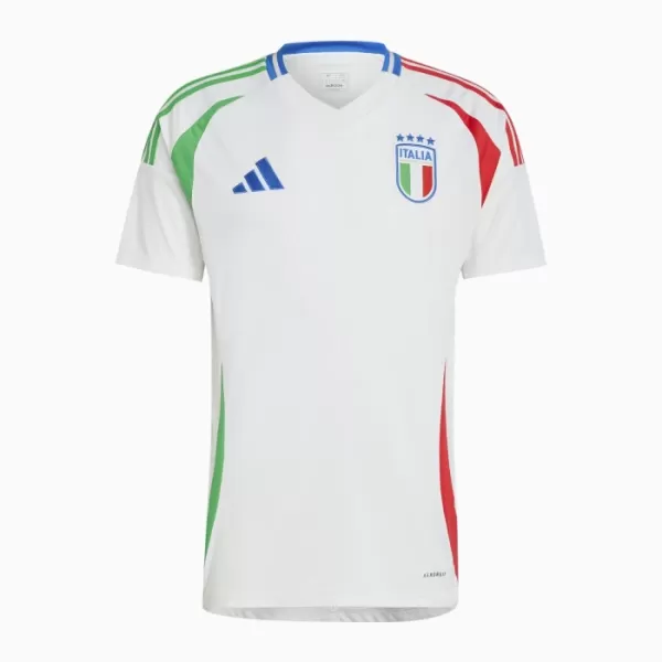 Günstige Italien Herrentrikot Auswärts EURO 2024 Kurzarm