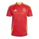 Günstige Spanien Herrentrikot Heim EURO 2024 Kurzarm