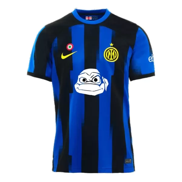 Günstige Inter Mailand x Ninja Turtles Herrentrikot Heim 2023/24 Kurzarm - Speziell