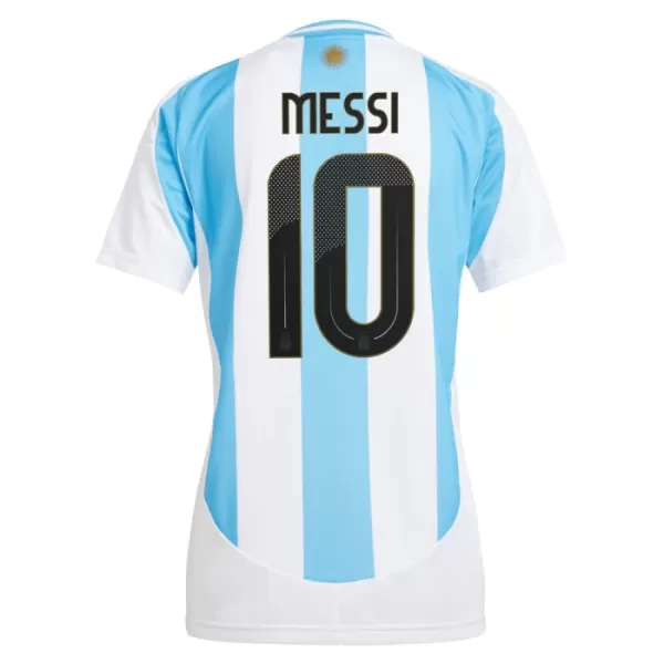 Günstige Argentinien Messi 10 Damentrikot Heim 2024 Kurzarm