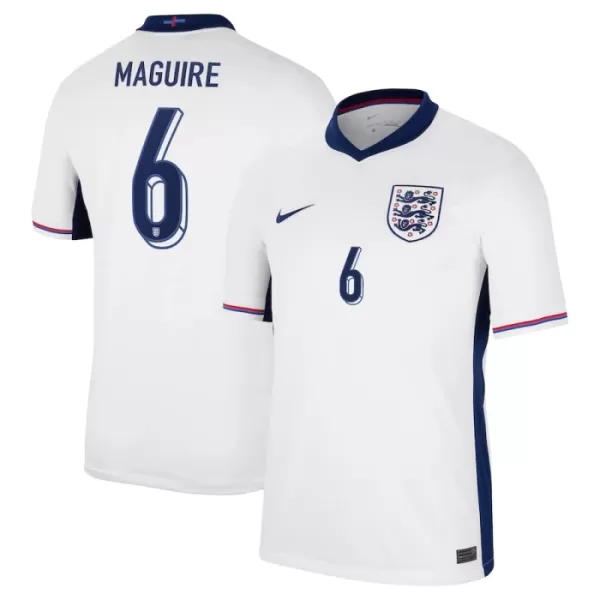 Günstige England Maguire 6 Herrentrikot Heim EURO 2024 Kurzarm