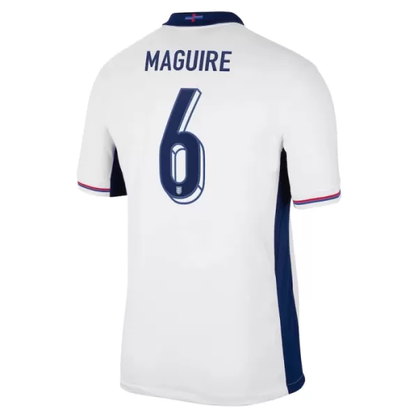 Günstige England Maguire 6 Herrentrikot Heim EURO 2024 Kurzarm