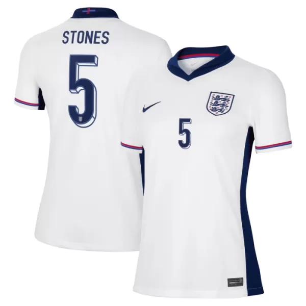 Günstige England Stones 5 Damentrikot Heim EURO 2024 Kurzarm