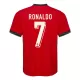 Günstige Portugal Ronaldo 7 Herrentrikot Heim EURO 2024 Kurzarm
