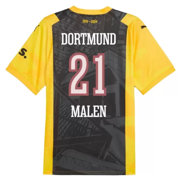 Günstige Borussia Dortmund Malen 21 Herrentrikot Jubiläum 2023/24 Kurzarm