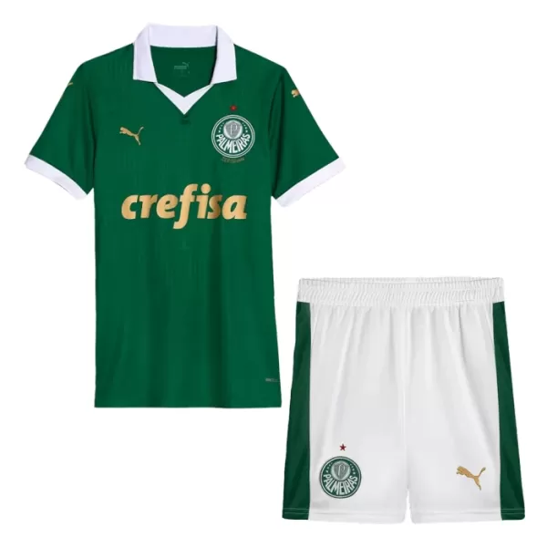 Günstige Palmeiras Kindertrikot Heim 2024/25 Kurzarm