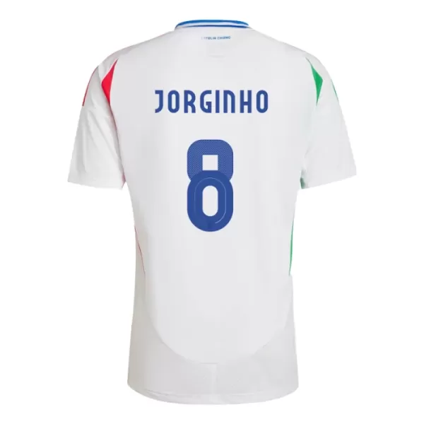 Günstige Italien Jorginho 8 Herrentrikot Auswärts EURO 2024 Kurzarm