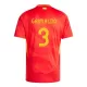 Günstige Spanien Alejandro Grimaldo 3 Herrentrikot Heim EURO 2024 Kurzarm