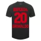 Günstige Bayer 04 Leverkusen Alejandro Grimaldo 20 Herrentrikot Heim 2023/24 Kurzarm