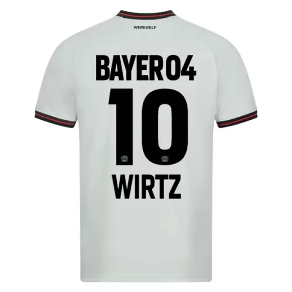 Günstige Bayer 04 Leverkusen Florian Wirtz 10 Herrentrikot Auswärts 2023/24 Kurzarm