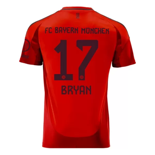 Günstige FC Bayern München Bryan Zaragoza 17 Herrentrikot Heim 2024/25 Kurzarm