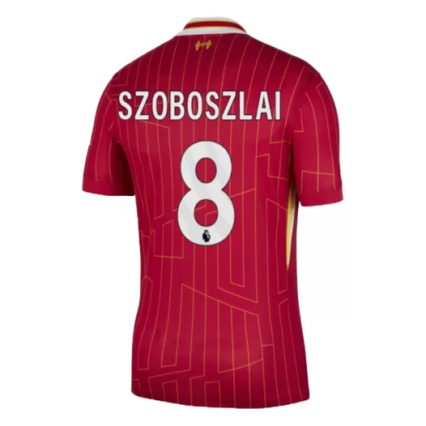 Günstige Liverpool Dominik Szoboszlai 8 Herrentrikot Heim 2024/25 Kurzarm