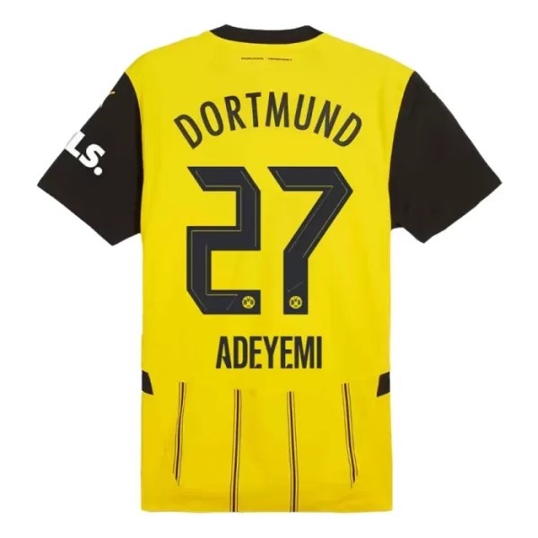 Günstige Borussia Dortmund Adeyemi 27 Herrentrikot Heim 2024/25 Kurzarm