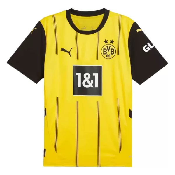 Günstige Borussia Dortmund Bensebaini 5 Herrentrikot Heim 2024/25 Kurzarm