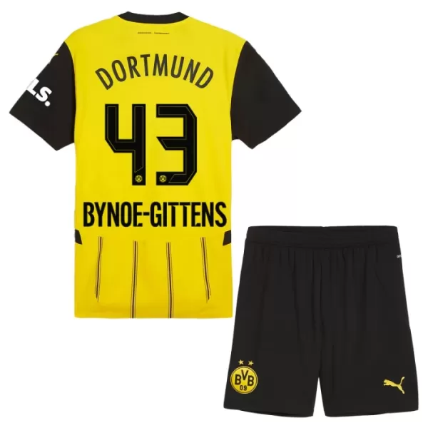 Günstige Borussia Dortmund Bynoe Gittens 43 Kindertrikot Heim 2024/25 Kurzarm