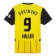 Günstige Borussia Dortmund Haller 9 Herrentrikot Heim 2024/25 Kurzarm
