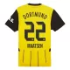 Günstige Borussia Dortmund Maatsen 22 Herrentrikot Heim 2024/25 Kurzarm