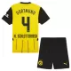 Günstige Borussia Dortmund N. Schlotterbeck 4 Kindertrikot Heim 2024/25 Kurzarm