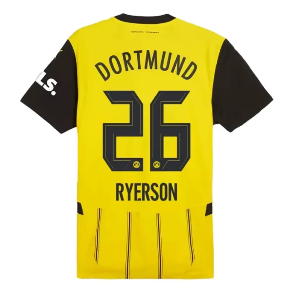 Günstige Borussia Dortmund Ryerson 26 Herrentrikot Heim 2024/25 Kurzarm