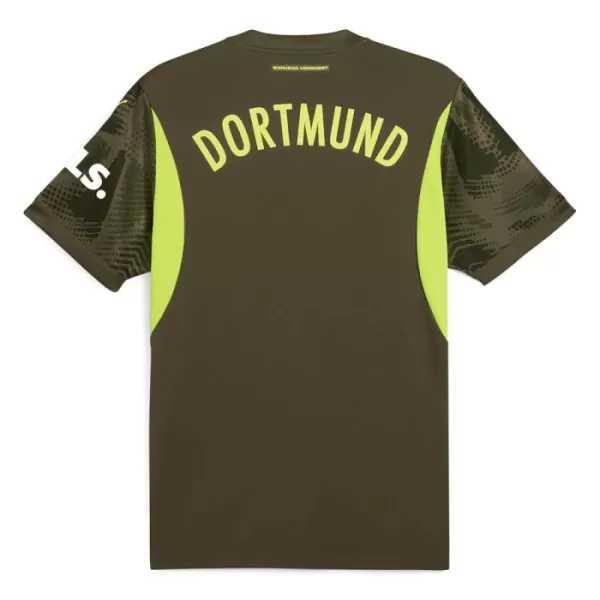 Günstige Borussia Dortmund Torwart Herrentrikot Auswärts 2024/25 Kurzarm