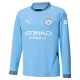 Günstige Manchester City Champions 24 Herrentrikot Heim 2024/25 Langarm