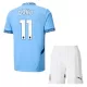 Günstige Manchester City Doku 11 Kindertrikot Heim 2024/25 Kurzarm