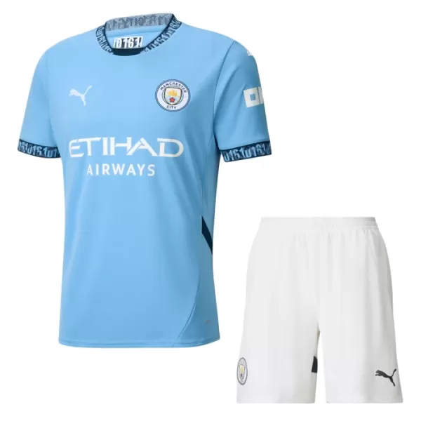 Günstige Manchester City Kindertrikot Heim 2024/25 Kurzarm