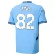 Günstige Manchester City Rico Lewis 82 Herrentrikot Heim 2024/25 Kurzarm