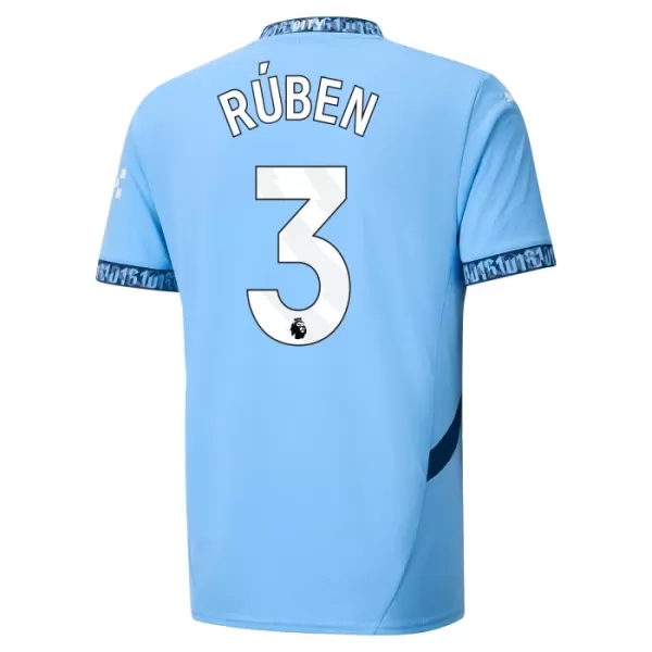 Günstige Manchester City Ruben 3 Kindertrikot Heim 2024/25 Kurzarm