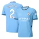 Günstige Manchester City Walker 2 Herrentrikot Heim 2024/25 Kurzarm