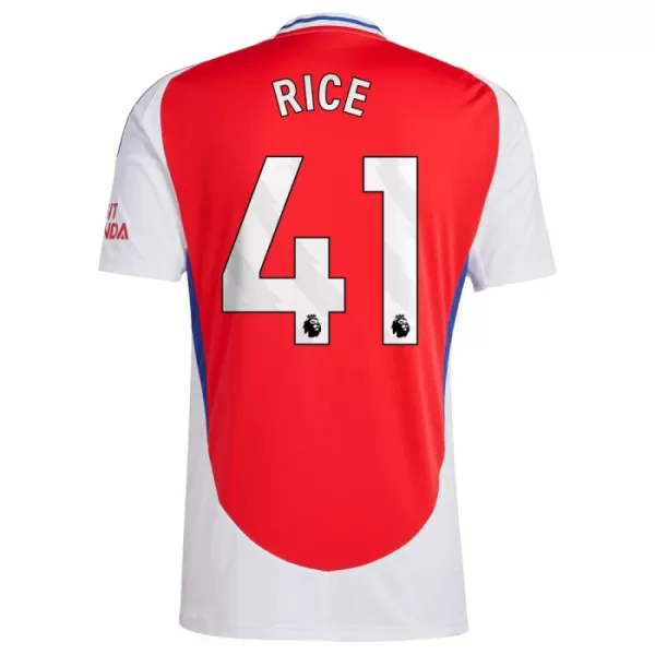 Günstige Arsenal Rice 41 Herrentrikot Heim 2024/25 Kurzarm