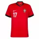 Günstige Portugal R. Leao 17 Herrentrikot Heim EURO 2024 Kurzarm