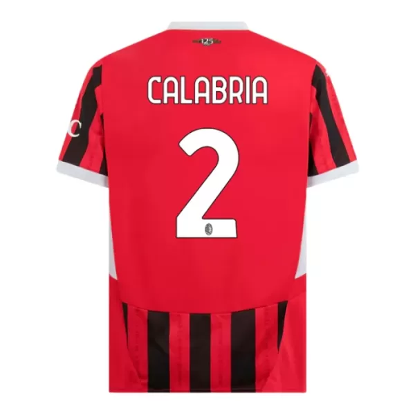 Günstige AC Mailand Calabria 2 Herrentrikot Heim 2024/25 Kurzarm