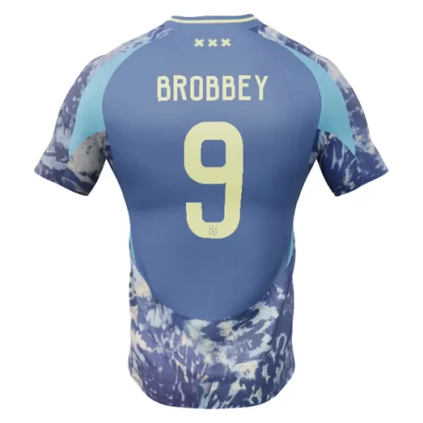 Günstige Ajax Brian Brobbey 9 Herrentrikot Auswärts 2024/25 Kurzarm