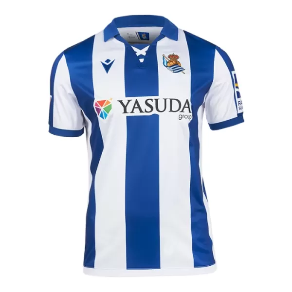 Günstige Real Sociedad Herrentrikot Heim 2024/25 Kurzarm