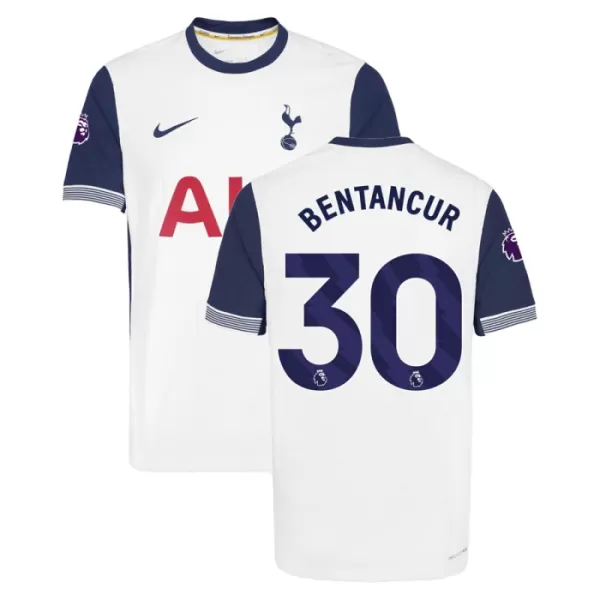 Günstige Tottenham Hotspur Bentancur 30 Herrentrikot Heim 2024/25 Kurzarm