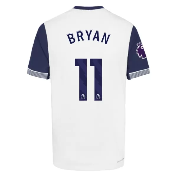 Günstige Tottenham Hotspur Bryan 11 Herrentrikot Heim 2024/25 Kurzarm