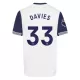 Günstige Tottenham Hotspur Davies 33 Herrentrikot Heim 2024/25 Kurzarm