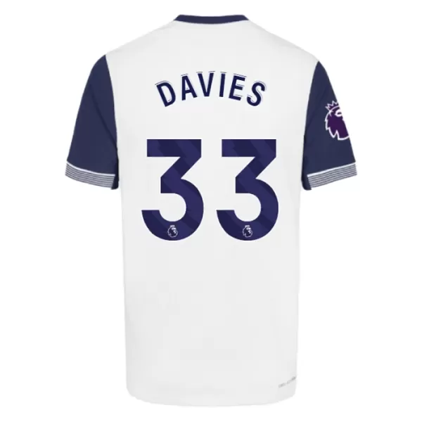 Günstige Tottenham Hotspur Davies 33 Kindertrikot Heim 2024/25 Kurzarm